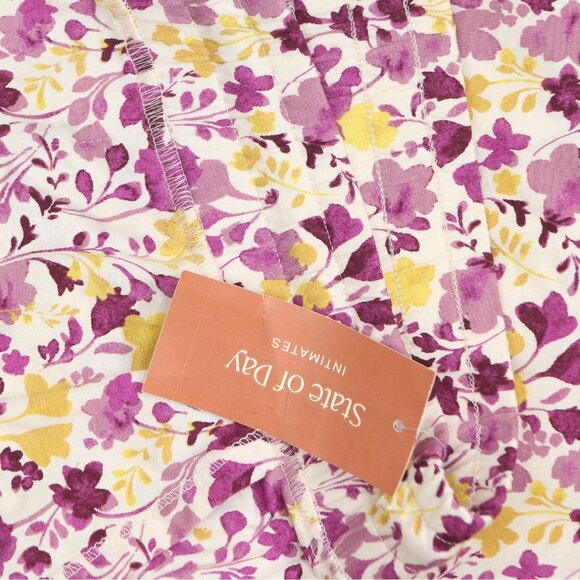 NWT State Of Day Womens Jogger Pajama Pants 100180261MS Raport Pink XL - Picture 4 of 5